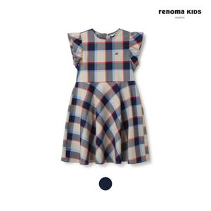 [레노마키즈]시그니처체크플레어원피스 (R2322O603-T)
