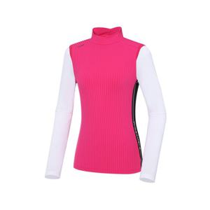 [와이드앵글]CO W.ICE 소프트 골지 반넥 티셔츠 WWM23214P8