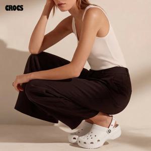 크록스 클래식 클로그 플랫폼 남자 여성 슬리퍼 샌들 206750-1NK