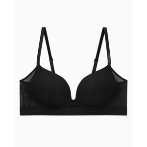 캘빈클라인 언더웨어 여성 인비져블 NSE 메쉬 AF 푸쉬업 플런지QF8724AD-UB1 QF8724AD