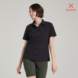 몬츄라 돌로미티 S/S 셔츠 우먼 여성 등산 반팔 셔츠 4방향 스트레치 아웃도어 MQCG50W-91