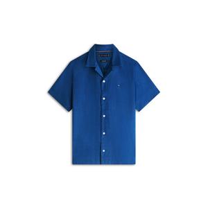 [공식][타미힐피거] [Regula fit] 소로나 린넨 캠프 칼라 셔츠 (T12G3WSH175MT1C3I)