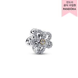 [판도라(주얼리)][백화점 보증서 제공] 파베 플라워 오픈워크 참 764480C01
