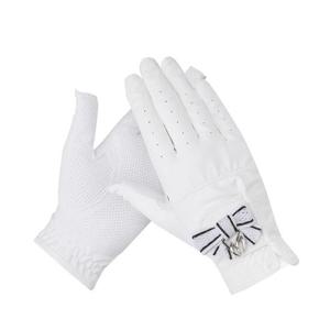 마스터바니  (421F1GV102) 여성 리본 벨크로 네일컷 양손 장갑