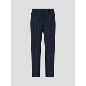[로가디스] FABIO 울 스트라이프 루즈 핏 수트 팬츠  네이비 (RX6202N05R)