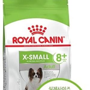 엑스스몰어덜트8+ 로얄캐닌 독 엑스스몰 어덜트 8+ 시니어 1.5kg