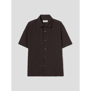 [로가디스] 엠보 크링클 셔츠 - 브라운 (RY6465C75D)