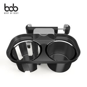 bob 차량용 헤드레스트 거치 다용도 컵홀더 트레이 휴대폰거치대