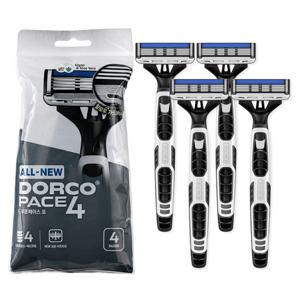 도루코 페이스4 면도기 휴대용(4P)