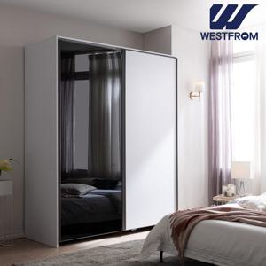 웨스트프롬 더블린 BS 슬라이딩 키큰옷장 200cm 선반형