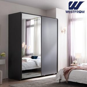 웨스트프롬 더블린 BS 슬라이딩 키큰옷장 170cm 수납형