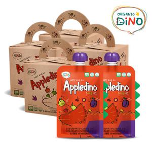 [오가닉디노]깨끗한 유기농 공룡 주스 애플디노 4박스
