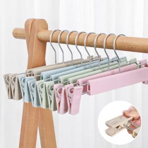 파스텔 집게 옷걸이_고급형(5P) 바지걸이 치마걸이 집게걸이