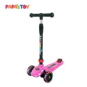 21세기 ALL LED 탈부착식 어린이 유아 킥보드 핑크