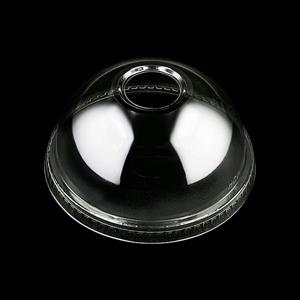 98파이 PET 투명컵용 돔형뚜껑 100개