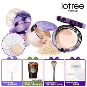 투명 메이크업2종세트[로트리]루스파우더 23호+로사 센티폴리아 파우더팩트23호(증정)휴대용기 퍼프2P