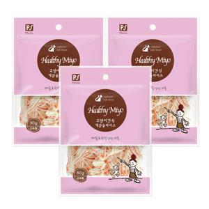 헬씨미요 게살슬라이스 고양이간식 50g x 3개