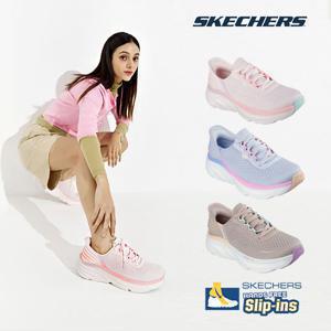 스케쳐스 여성용 메쉬 디럭스 베이퍼 슬립인스