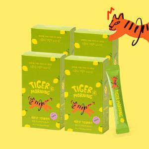 타이거모닝 레몬샷 그린클렌즈 4박스(20gx60포)