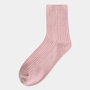 [슈펜] 망고컬러 골지 미들삭스 (HPAO5DA53W-T)