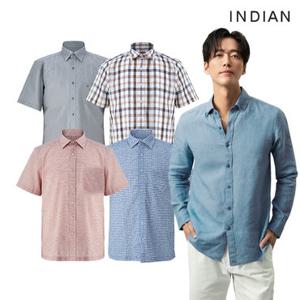 [인디안 ] 웰메이드 남성 여름 반팔셔츠 16종 균일가
