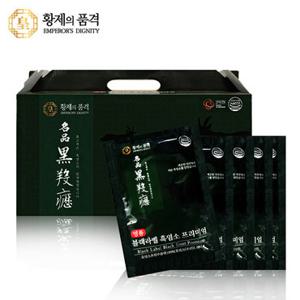 황제의품격 명품 건강즙 블랙라벨 흑염소진액 6박스 (총 180포)