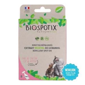 바이오강스 바이오스팟틱스 스팟온 고양이용 강아지진드기 강아지진드기퇴치제 진드기퇴치제 강아지해충방지 고양이진드기약