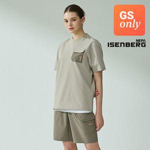 네파이젠벅 GS단독 우븐피스테 반팔+반바지 세트 4컬러 택1
