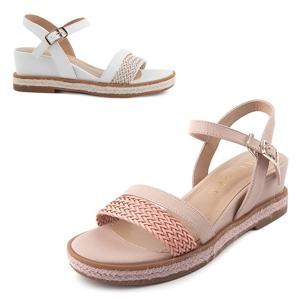 [미소페] 여성 웨지 샌들 011924713 6cm