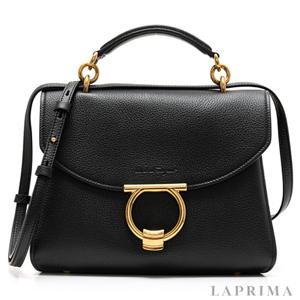 [FERRAGAMO] 페라가모 마고 간치니 핸드백 21-H493 NERO 720168