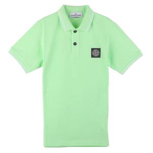 스톤아일랜드 키즈 PK컬러 티셔츠 라임그린 761621348 V0051