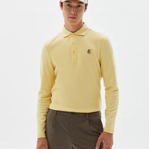 [팬텀] 남성 베이직 카라 긴팔티셔츠