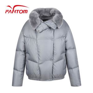 [팬텀] 여성 렉스퍼 트리밍 덕다운 점퍼