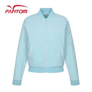 [팬텀] 여성 포켓 포인트 블루종 점퍼