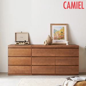 브리노 오동나무 솔리드 원목 1800 서랍장세트(MI_KL0210)