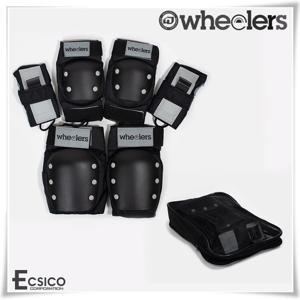 휠러스 성인 청소년용 인라인보호대 자전거보호대 스케이트보드