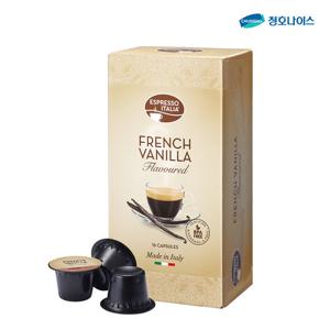 청호나이스 에스프레카페 이탈리아 커피캡슐 프렌치바닐라 1box