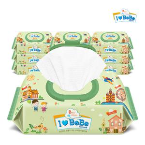아이러브베베 포레 72매 10팩 캡형 아기물티슈