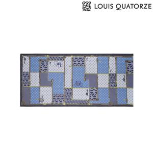 루이까또즈 실크 롱스카프 모노블랑롱 블루 2CSL482BU