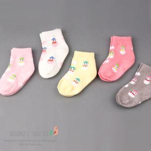 [꼼지]J파스텔 눈사람 수면(5족)세트 수면양말 방한양말 유아 아동