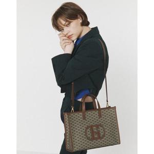 [헤지스ACC]H 레더카키 토트백 L  HIBA4E119K2