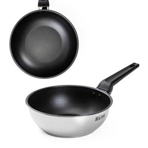 키친아트 메이저 인덕션겸용 IH 스텐 궁중팬 28CM