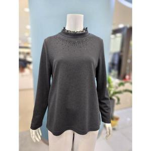 포라리 펄 세이브존05 프릴넥 티셔츠 L345010