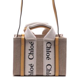 [끌로에(잡화)]24SS 여성 우디 미니 토트숄더백 (CHC22AP237I26 746 24S)