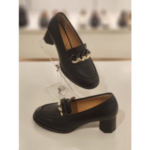 [금강 구두] 금강제화 르느와르 여성 체인장식 로퍼 펌프스 RENPUC3804K1 RENPUC3804K1
