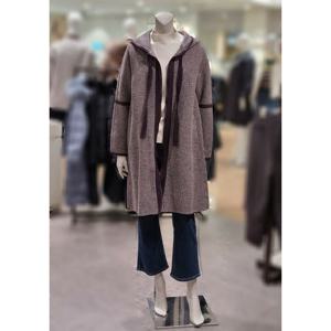 [트리아나][트리아나] 소고 후드체크코트 TI4HA50 (P003083174)