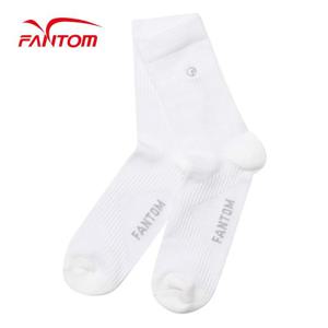 [팬텀] 남성 로고 자수 골조직 쿠션 장목양말
