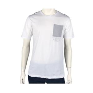 [카이아크만] 배색 포켓 티셔츠(KPBTS568M0_WH)