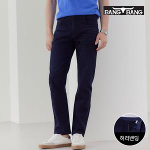 [뱅뱅] 남성 썸머 스트레치 데님 네이비