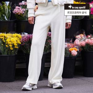 [르꼬끄공식] [60% OFF] 여성 컴피니트 와이드 팬츠 (QP322OFP91)